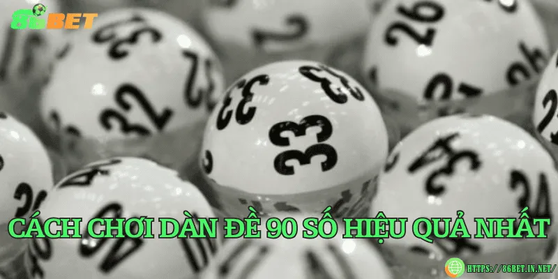 Dàn đề 90 số là gì? Chiến thuật đánh xác suất thắng 99% Cách chơi dàn đề 90 số hiệu quả nhất