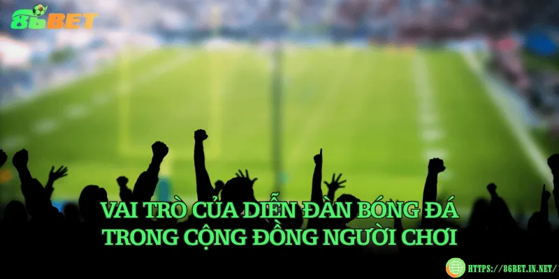 Vai trò của diễn đàn bóng đá trong cộng đồng người chơi